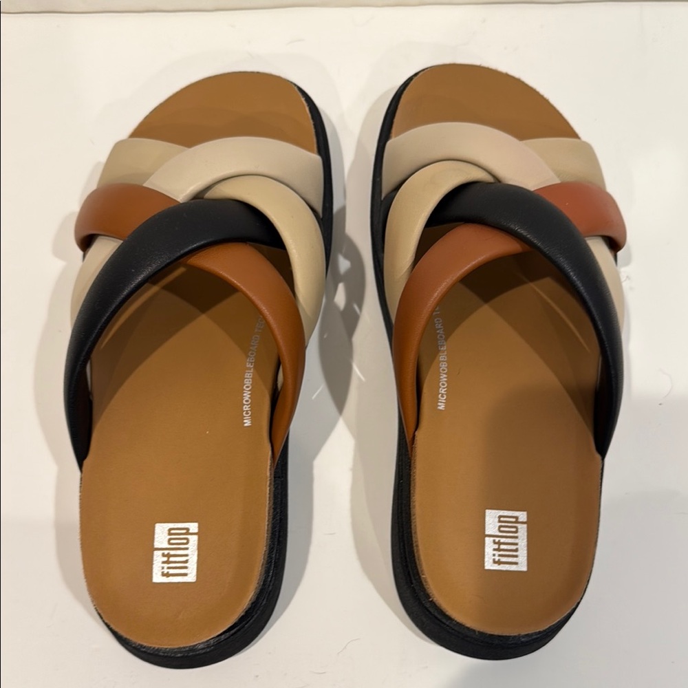 FitFlop Gen Ff Women's Multicolor Slide Sandal Size 7/EU 38 NWT